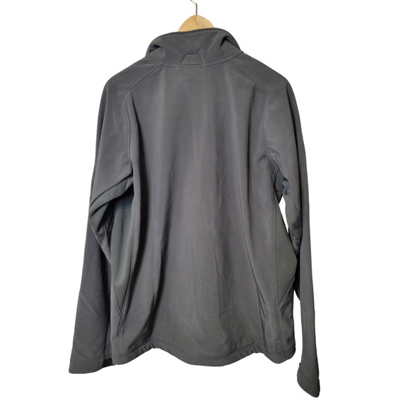 Nike Gray Arizona Cardinals NFL Mock Neck Full Zip Men's Jacket Size L NWT - Picture 2 of 6